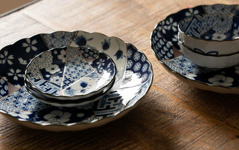 Yuzen plates ×2
